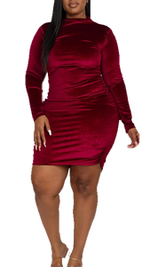 Fine Wine Dress Plus Size